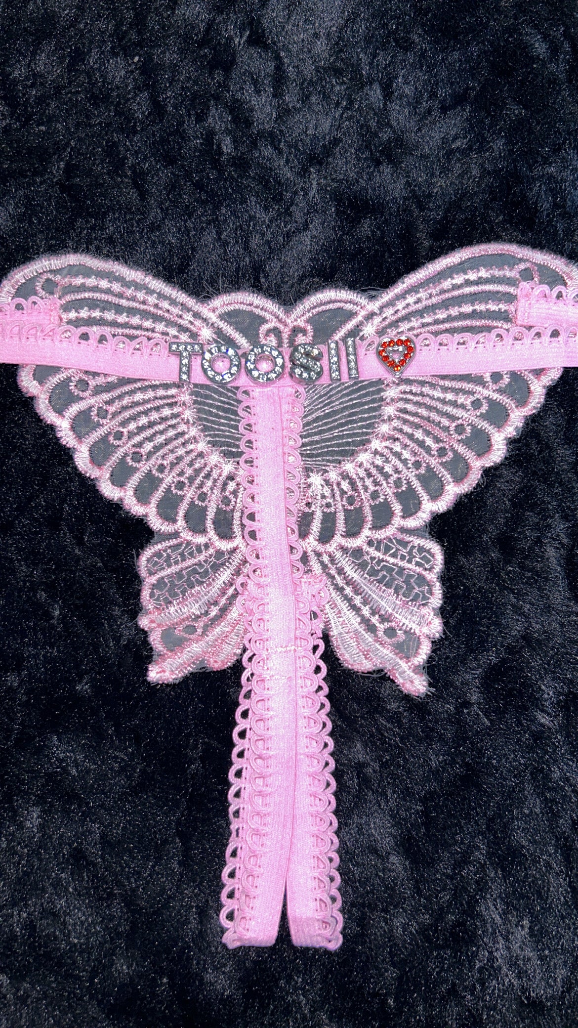 Custom Butterfly Bling Panties