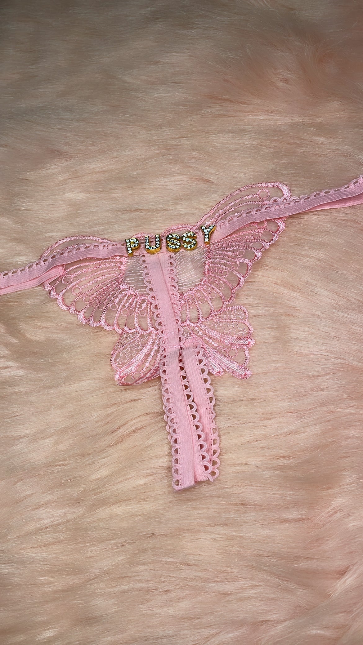 Custom Butterfly Bling Panties – Baddie Bling Co
