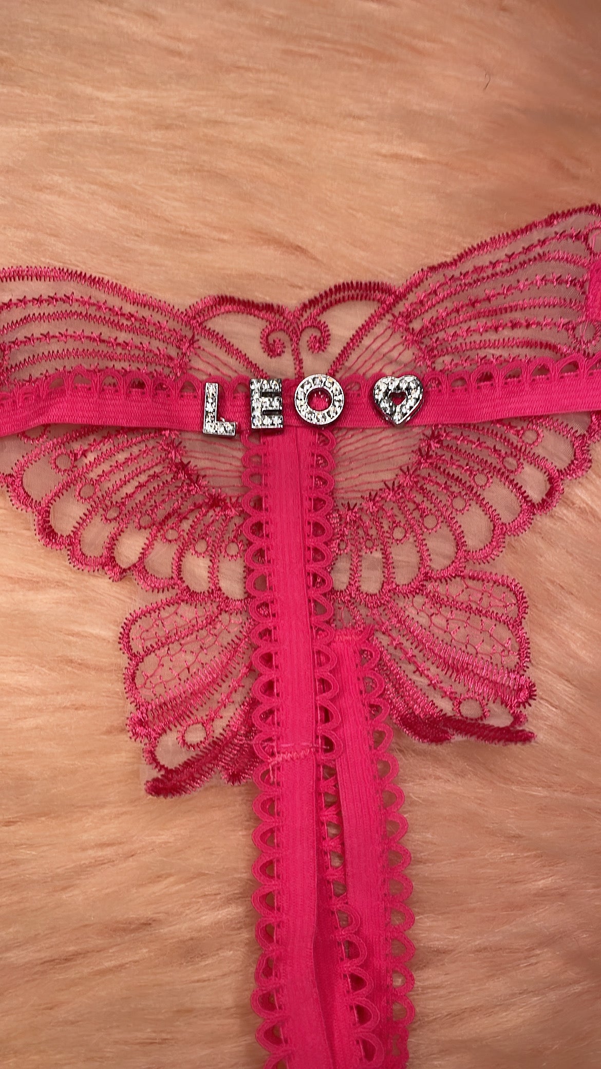 Custom Butterfly Bling Panties