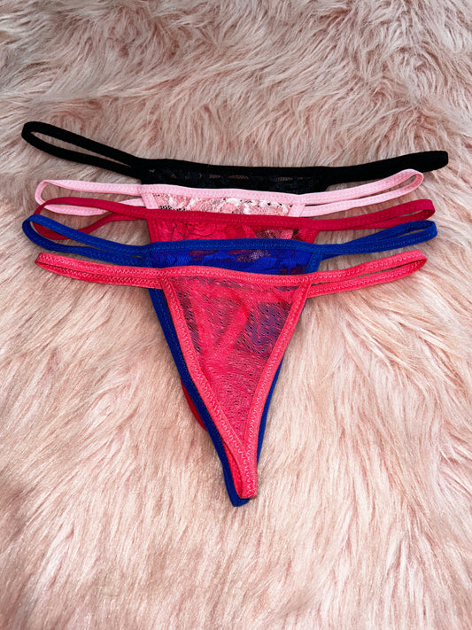 Customized Lace Thong